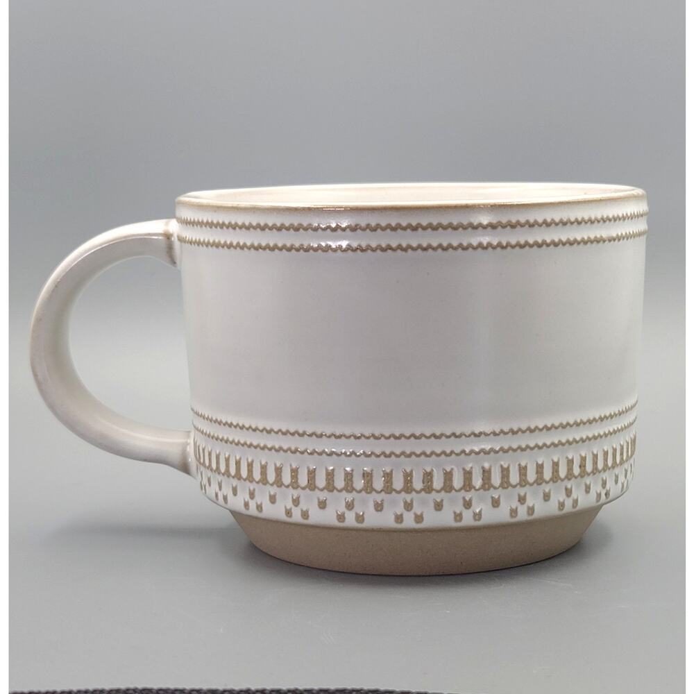 Hearth and Hand with Magnolia Stoneware MORNING BEAUTIFUL Coffee Mug Farmhouse - Picture 4 of 10